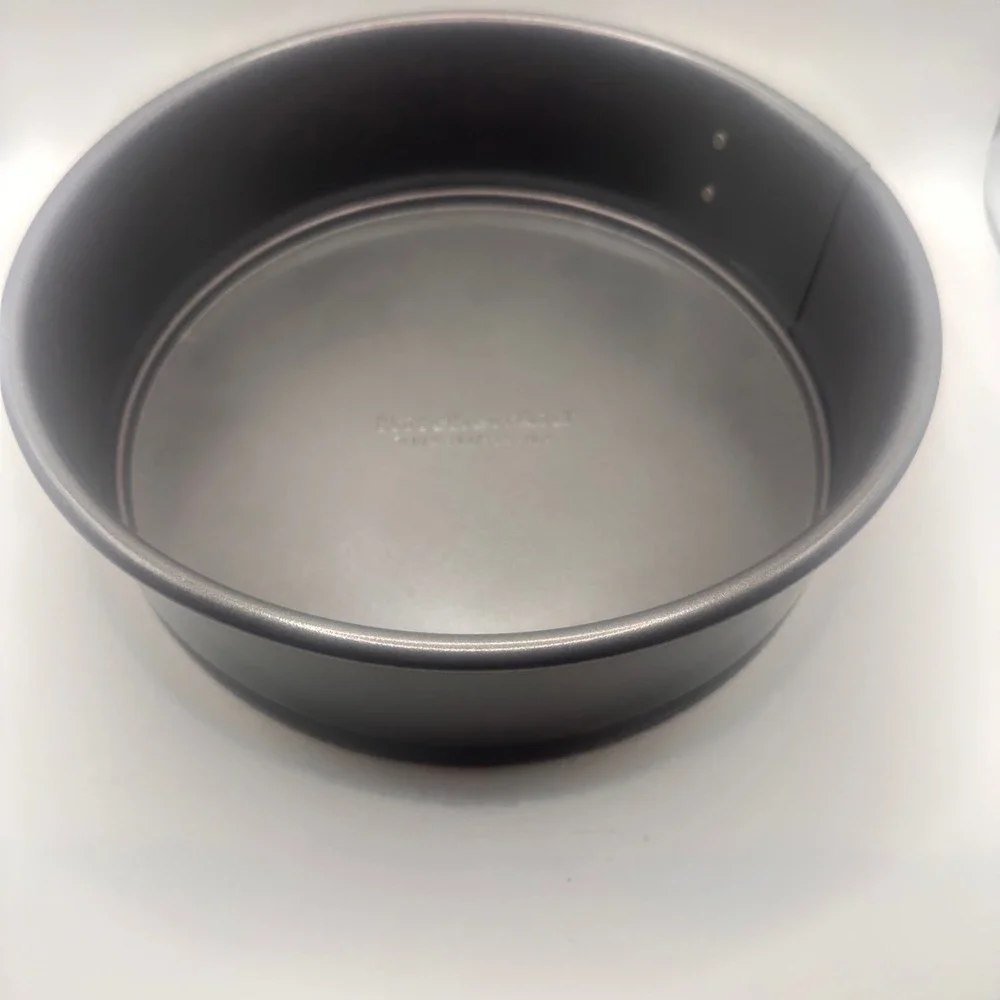 NEW KitchenAid 9x3 Inch Nonstick Springform Pan Gray Steel Cheesecake 11.5 Cup
